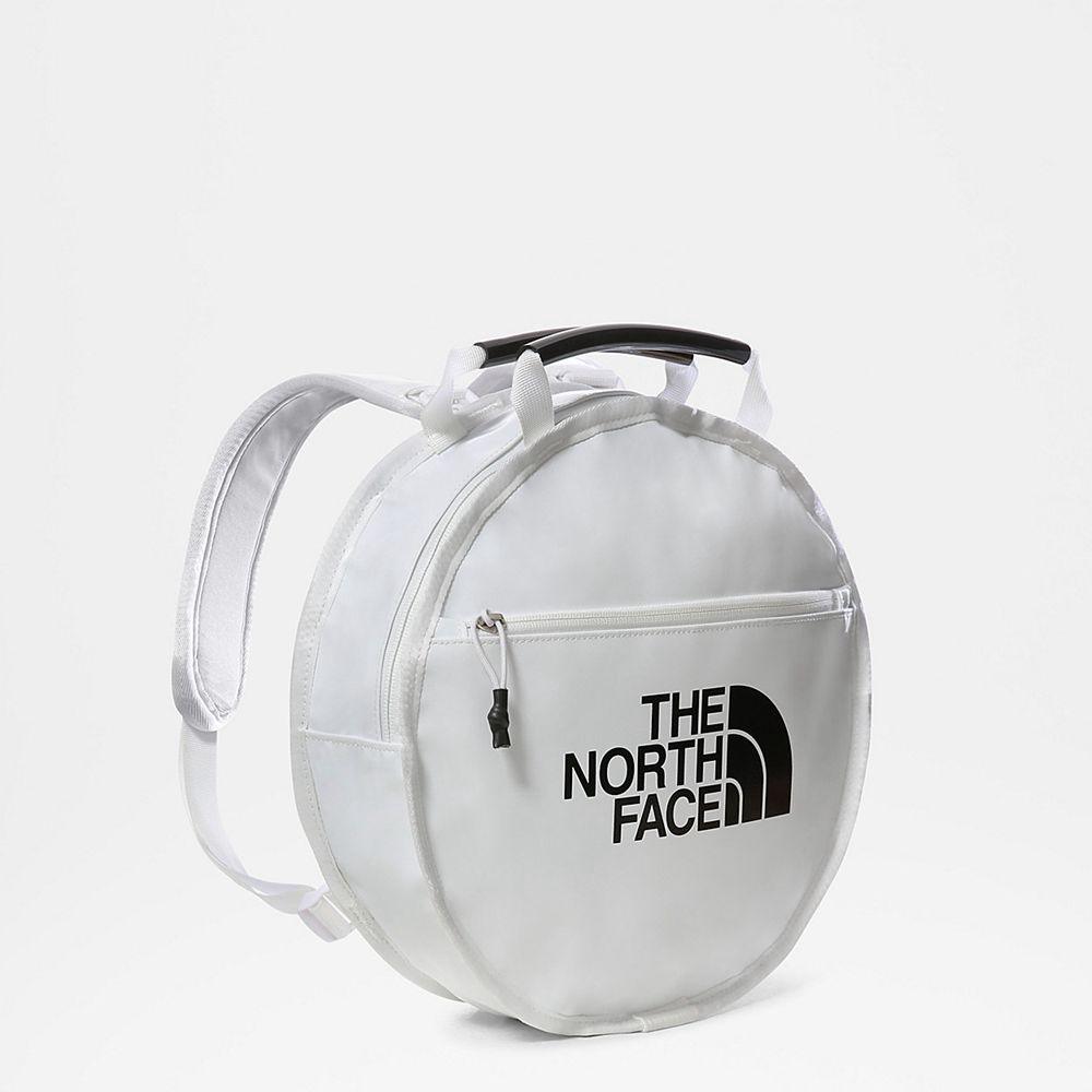 The North Face Base Camp Circle Bag Γυναικεια Σακιδιο Πλατησ - Ασπρα (FMOL24658)